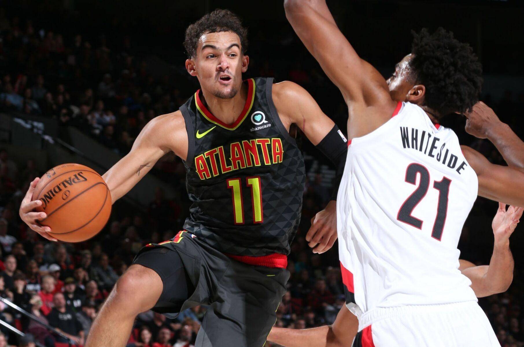 发起追分！亚当斯篮下暴扣&伊森底角三分球